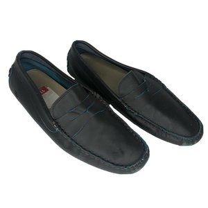 Lacoste Concours 10 SRM Leather Moccasins Shoes